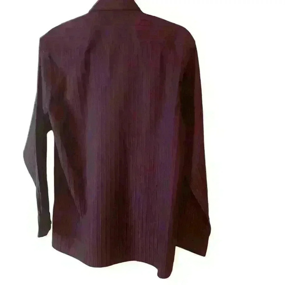 Louis Philippe Purple Button Down Shirt Size 40 - Picture 3 of 3